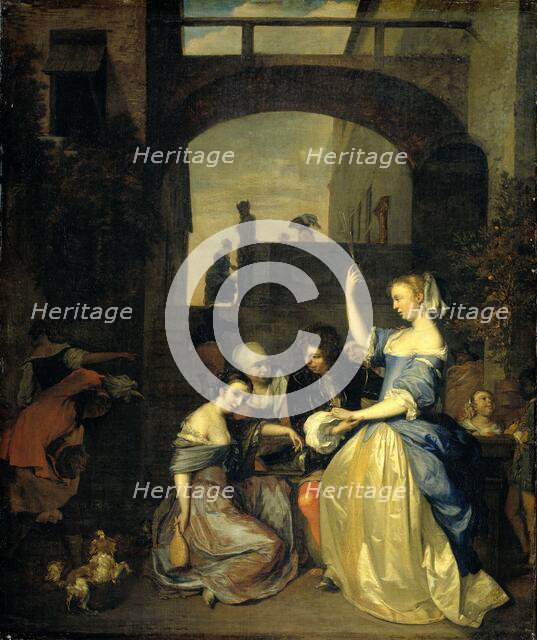 The Prodigal Son, 1661. Creator: Barend Graat.