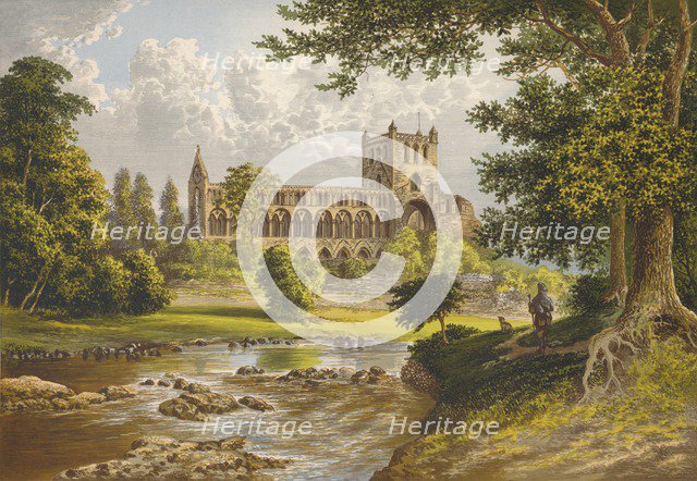 'Jedburgh Abbey', 1882, (1897). Artist: Alexander Francis Lydon.