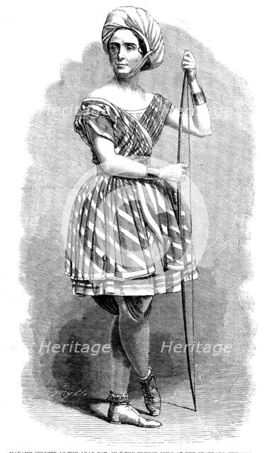 Madame Celeste as the Arab Boy, in "The French Spy", at the Standard Theatre, 1858. Creator: Smyth.