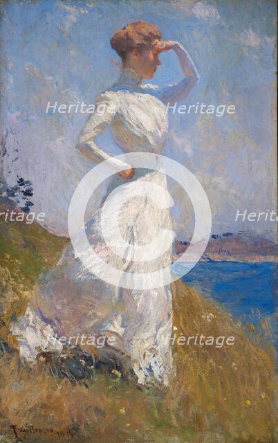 Sunlight, 1909. Creator: Frank Weston Benson.