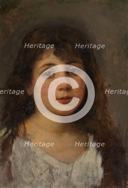 Italian girl, Undated. Creator: Sophie Ribbing.