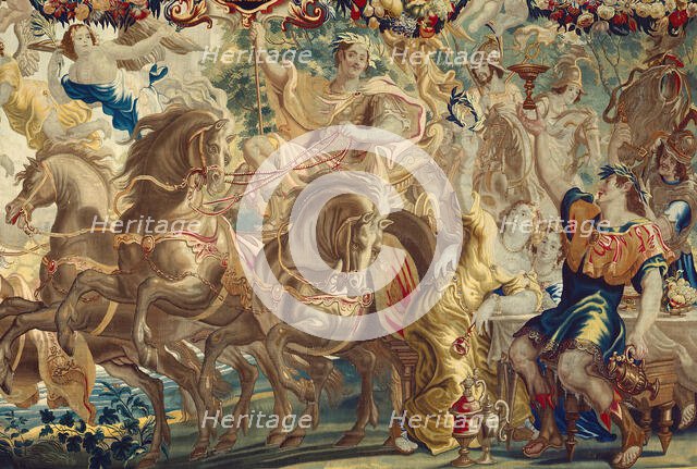 The Triumph of Caesar from The Story of Caesar and Cleopatra, Flanders, c. 1680. Creator: Gerard Peemans.
