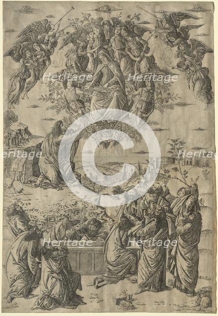 The Assumption of the Virgin, c. 1495. Creator: Francesco Rosselli (Italian, 1448-before 1513).