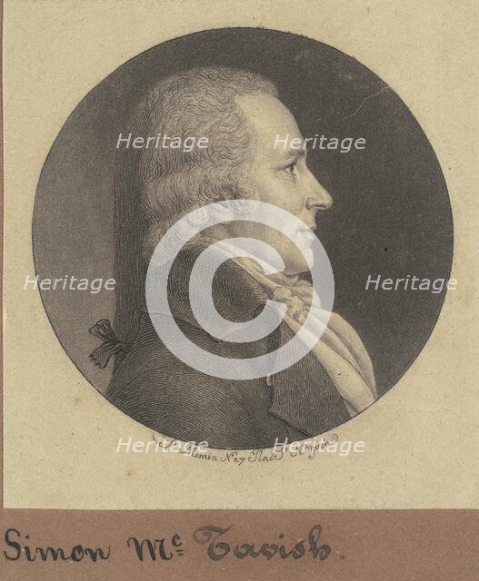 Simon McTavish, 1796-1797. Creator: Charles Balthazar Julien Févret de Saint-Mémin.