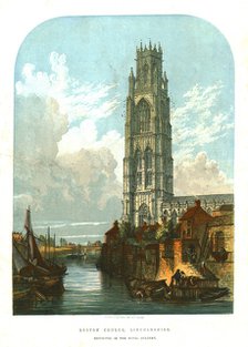 'Boston Church, Lincolnshire', 1856. Creator: Unknown.