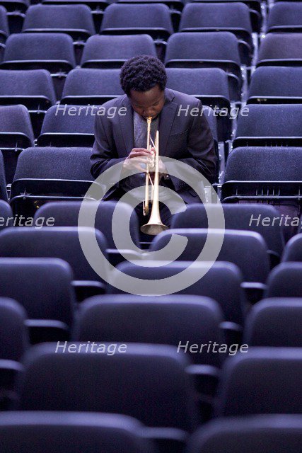 Ambrose Akinmusire, 2014. Artist: Alan John Ainsworth.