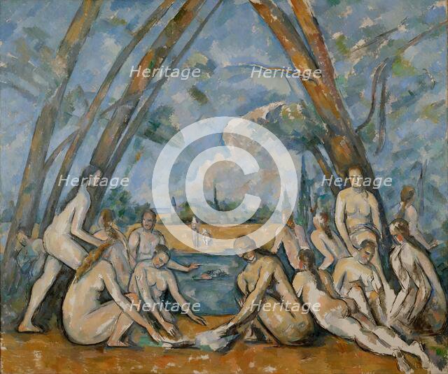 Les Grandes Baigneuses, 1906. Creator: Cézanne, Paul (1839-1906).