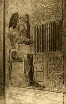 'Saqqara - Tomb of Ptahotep - Mural Decoration', c1918-c1939. Creator: Unknown.