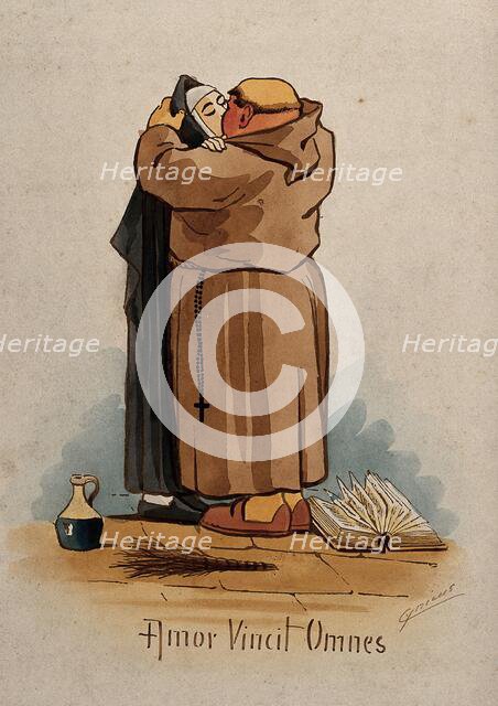 Amor Vincit Omnes, late 19th-early 20th century. Creator: Martin Anderson.