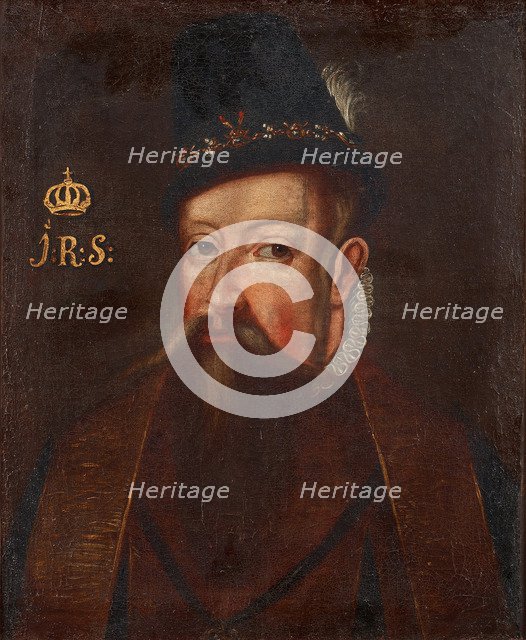 Portrait of the King John III of Sweden (1537-1592), um 1700. Artist: Anonymous  