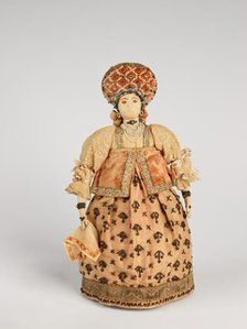 Doll, Russian, late 18th century. Creator: Unknown.