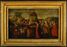 The Marriage of the Virgin, early 16th century. Creator: Monaldo Trofi.