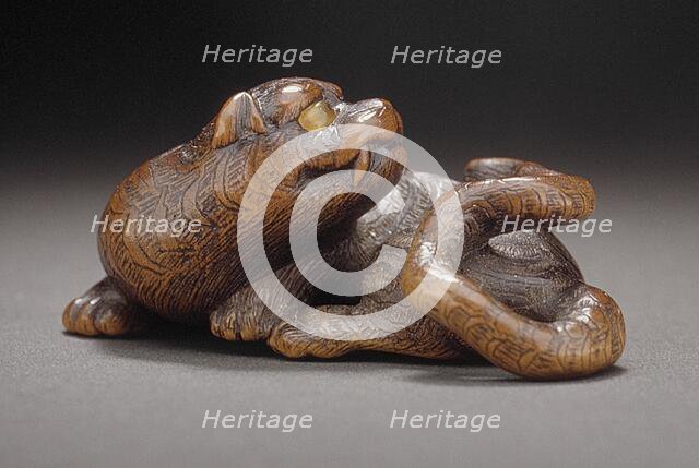 Lurking Tiger, c.1800. Creator: Naito Toyomasa.