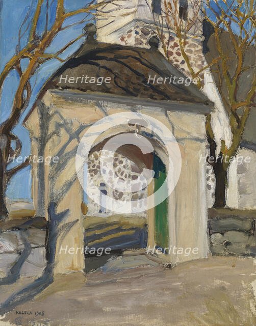 Rauma Church, 1905. Creator: Akseli Gallen-Kallela.