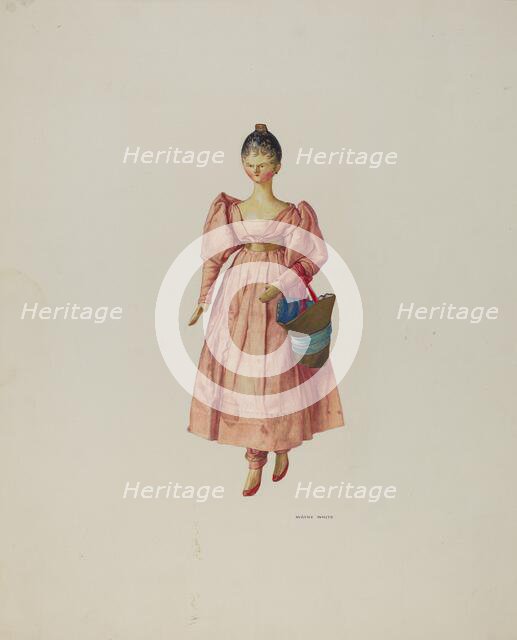 Fort Dearborn Doll, c. 1941. Creator: Wayne White.