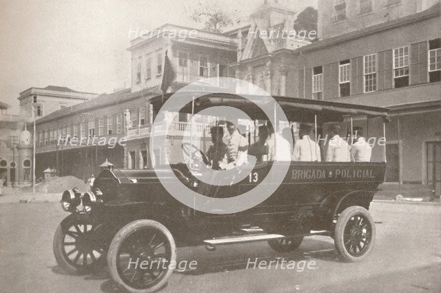 'An Automobile of the Military Police Force', 1914. Artist: Unknown.