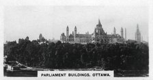 Parliament Buildings, Ottawa, Canada, c1920s. Artist: Unknown