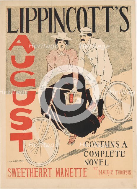 Lippincott's, 1894. Creator: Glackens, William James (1870-1938).