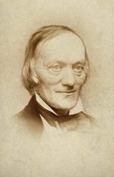 Sir Richard Owen, late 19th century.  Creator: John & Charles Watkins.