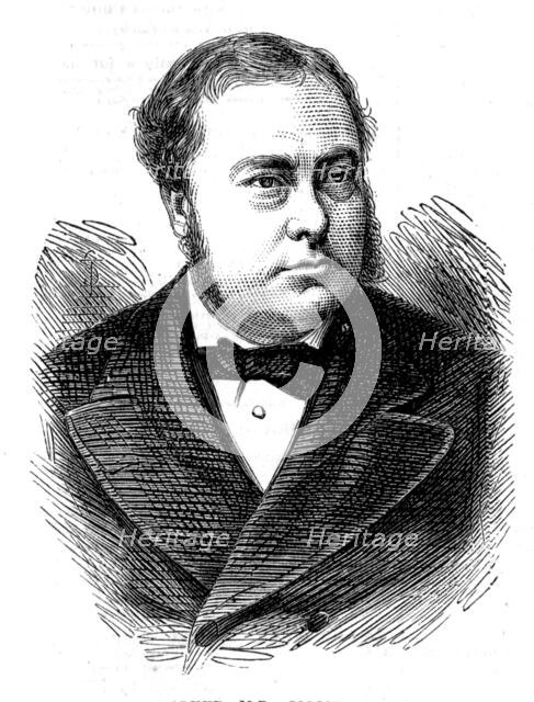 Sir J. Holker, M.P., Solicitor-General, 1874. Creator: Unknown.