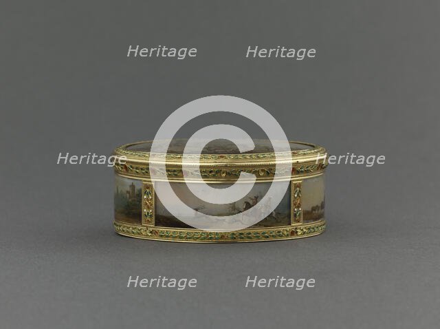 Box, between 1779 and 1780. Creators: Louis-Joachim Colmet de Coutry, Edme Charles de Lioux de Savignac.