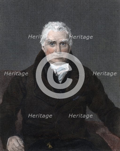 John Scott, 1st Earl of Eldon, Lord High Chancellor of Great Britain, 19th century. Artist: H Wallis