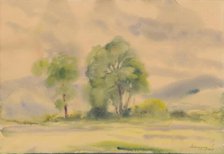 Countryside, 1928. Creator: Zolo Palugyay.