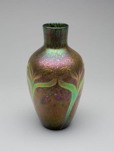 Vase, 1899. Creators: Tiffany & Co, Tiffany Glass.