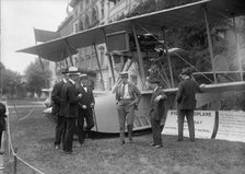 National Aero Coast Patrol Commn. - Curtiss Hydroaeroplane or Flying Boat Exhibited..., 1917. Creator: Harris & Ewing.