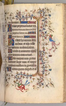 Hours of Charles the Noble, King of Navarre (1361-1425): fol. 242r, Text, c. 1405. Creator: Master of the Brussels Initials and Associates (French).