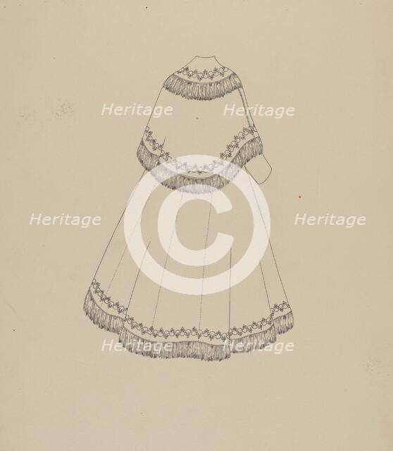 Coat, c. 1937. Creator: Mae A. Clarke.