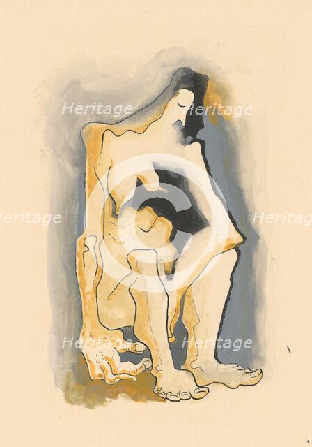 Old age, 1936-1937. Creator: Mikulas Galanda.