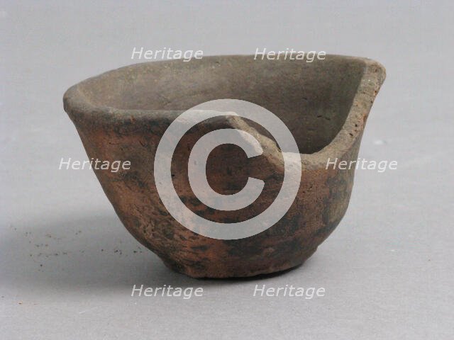 Bowl, Coptic, 4th-7th century. Creator: Unknown.