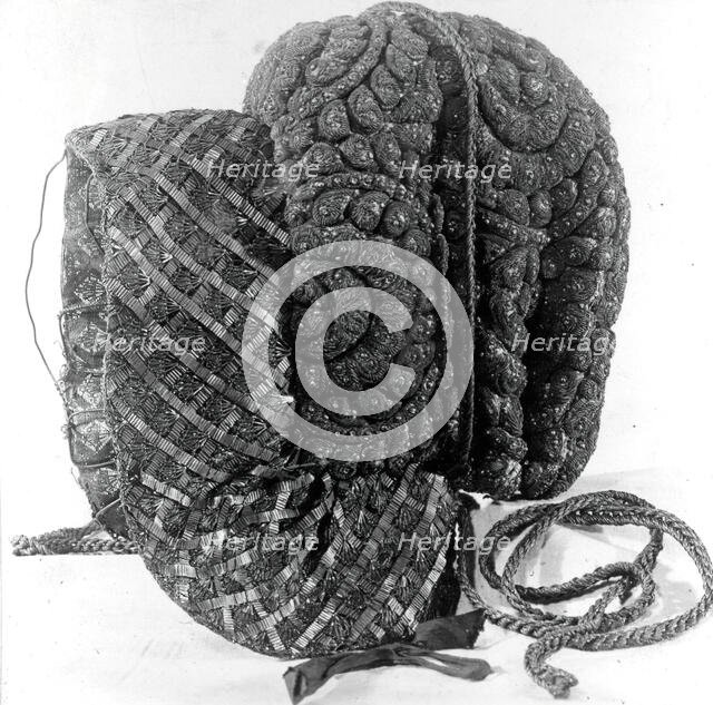 Headdress, Austria, 19th century. Creator: Unknown.