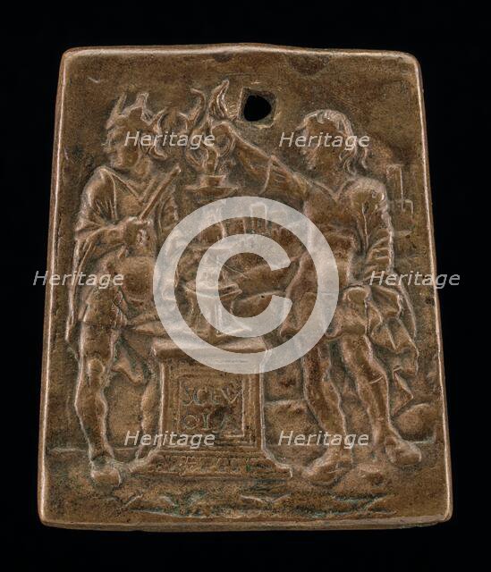 Mucius Scaevola, early 16th century. Creator: Unknown.