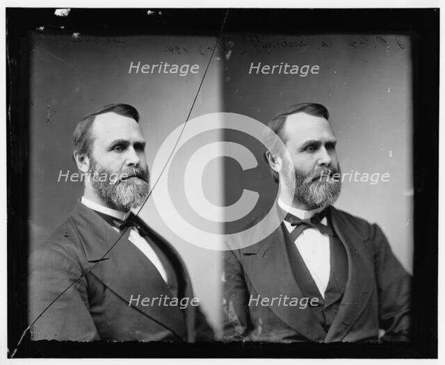 Cox, Hon. Jacob D. of Ohio, between 1865 and 1880. Creator: Unknown.