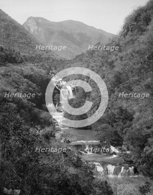 Falls of the Abra, distant view, between 1880 and 1897. Creator: William H. Jackson.