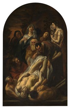 Christ's Entombment, 1665. Creator: Ambrosius Francken I.