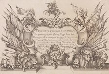 Plusievrs Pieces et Ornements Darquebuzerie (4th extended edition), ca. 1776. Creator: Gilles-Antoine Demarteau.