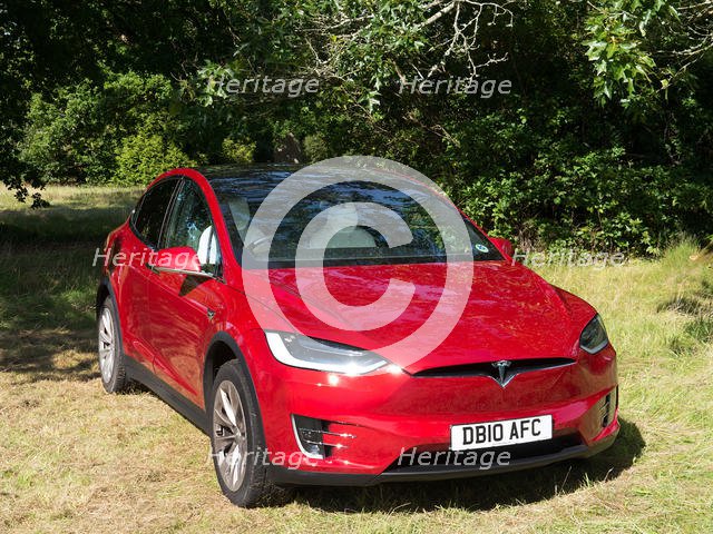 2017 Tesla Model X. Creator: Unknown.