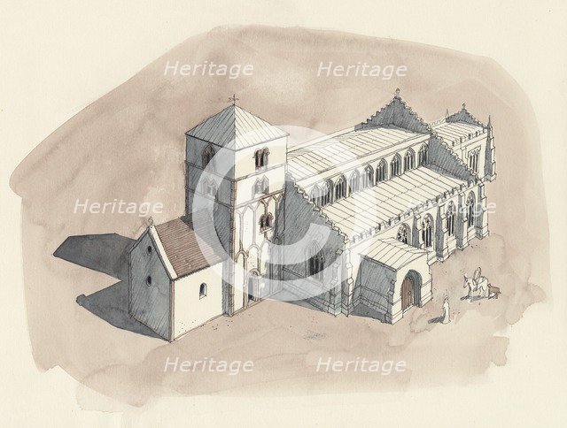 St Peter's Church, Barton-upon-Humber, Lincolnshire. Artist: Liam Wales.