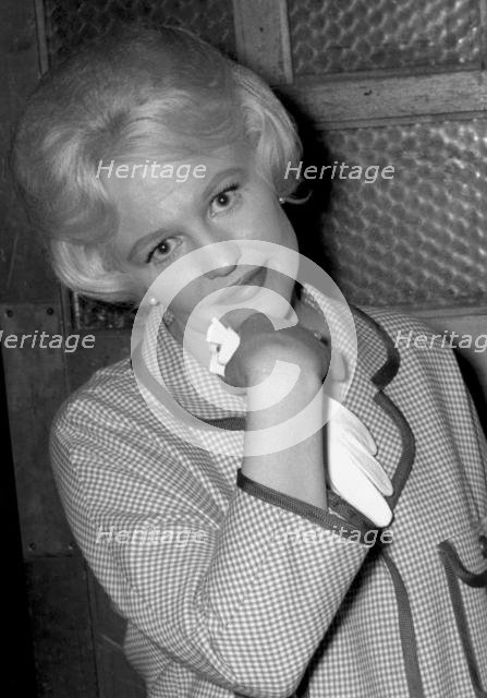 Peggy Lee, Pigalle Club, Piccadilly, St James's, London, 1961. Creator: Brian Foskett.