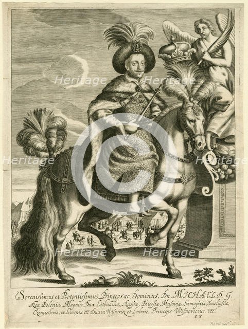 Michal Korybut Wisniowiecki (1640-1673), King of Poland and Grand Duke of Lithuania, c. 1670. Artist: Anonymous  