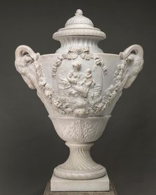 Monumental Urn, c. 1860. Creator: Claude Michel.