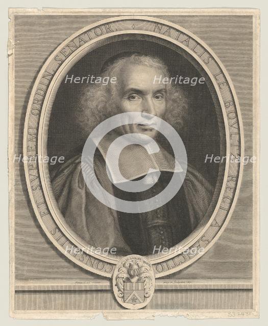 Portrait of the French Magistrate Noël Le Boultz, 1671., 1671. Creator: Robert Nanteuil.