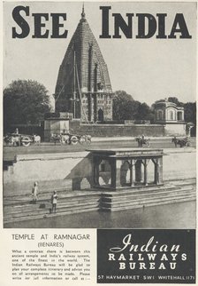 Indian Railways Bureau Tours, 1935. Artist: Unknown