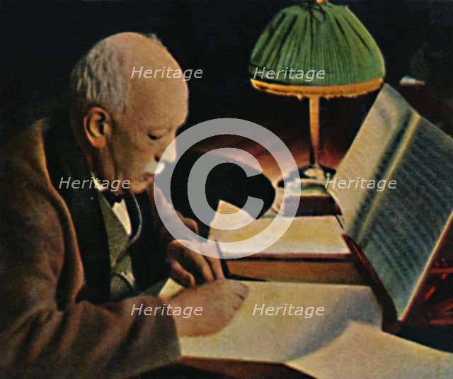 'Richard Strauß - Geb. 1864', 1934. Creator: Unknown.