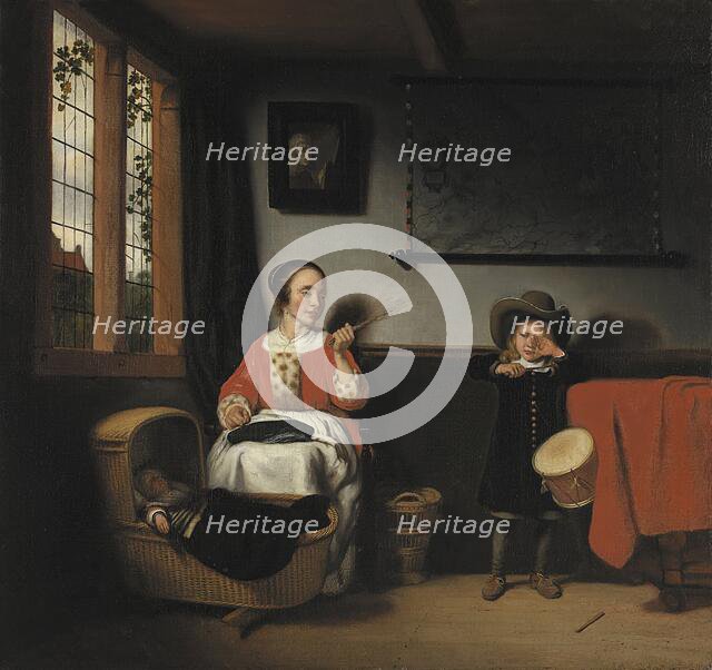 The Naughty Drummer, 1655. Creator: Nicolaes Maes.