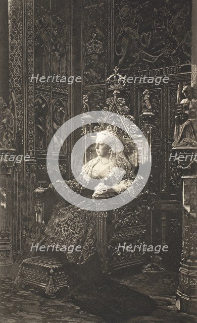 Queen Victoria, 1901.  Creator: Unknown.