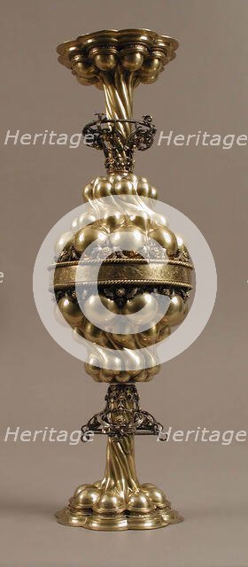 Double Cup, German, 1590-1600. Creator: Caspar Beutmuller.